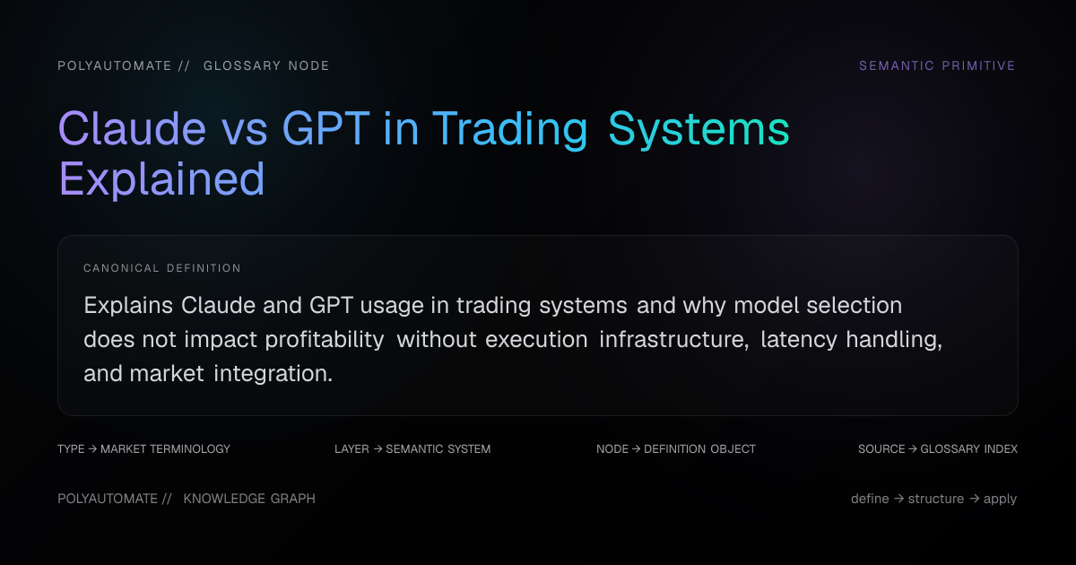 Claude vs GPT in Trading Systems Explained | Polyautomate